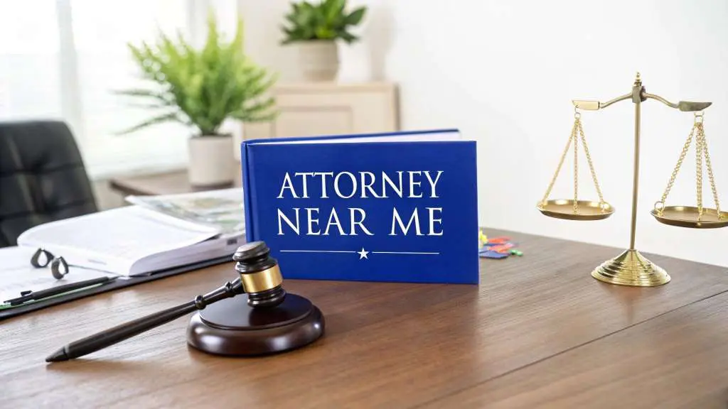 employment law attorney near me office desk