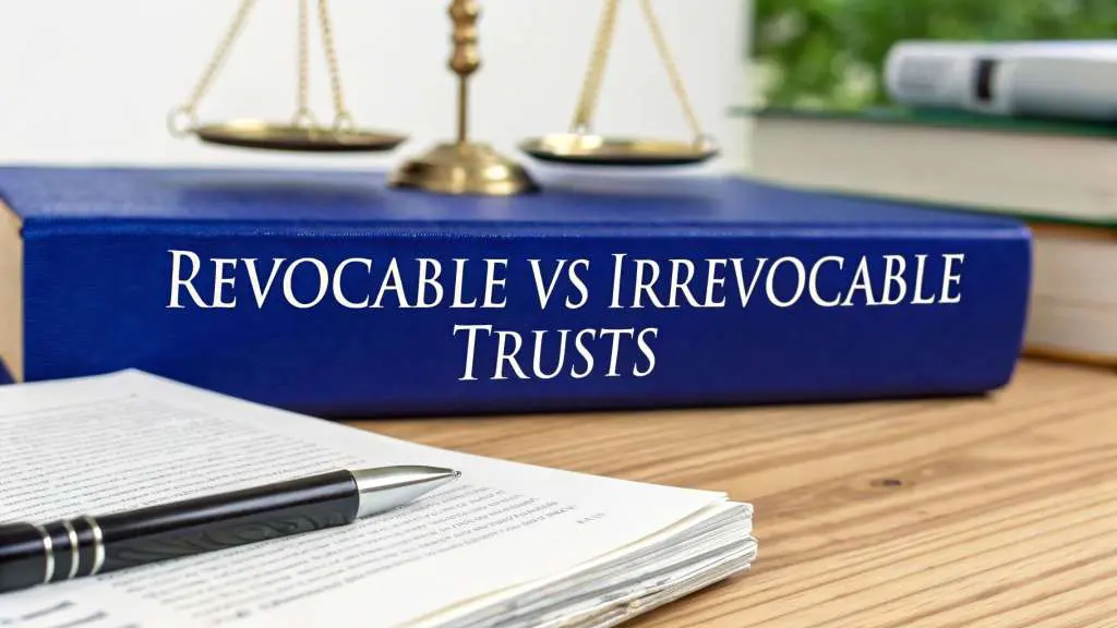 revocable trust vs irrevocable trust legal trusts