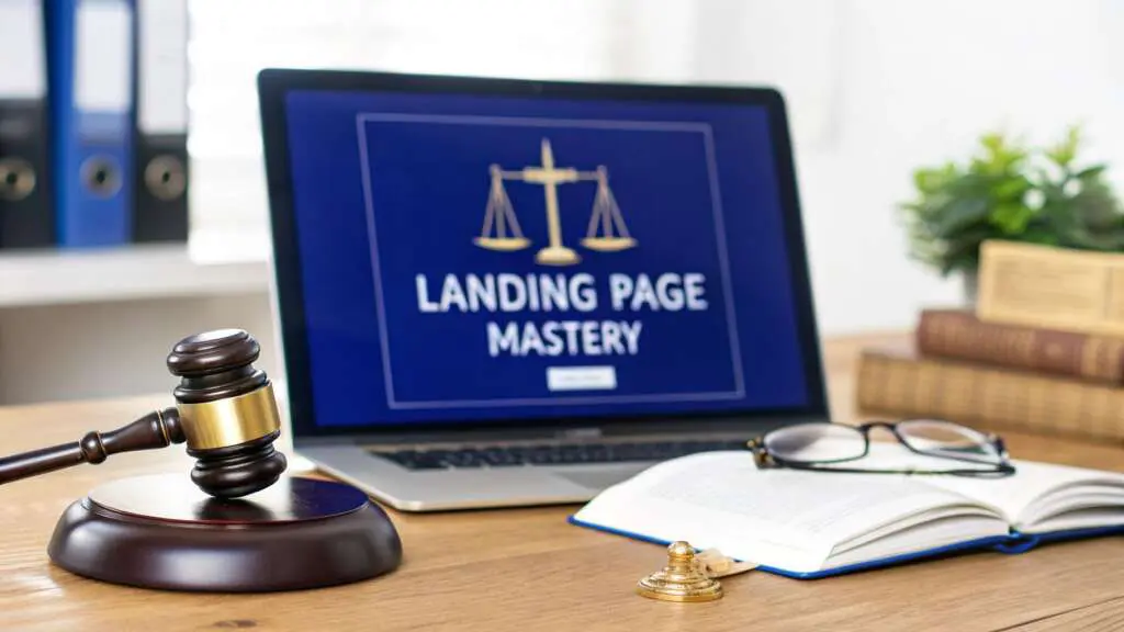 landing page design best practices legal marketing