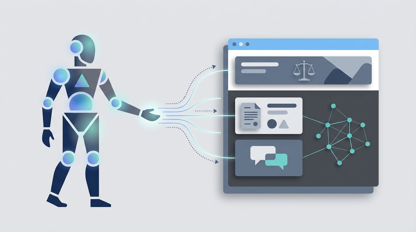 AI agents optimizing law firm SEO