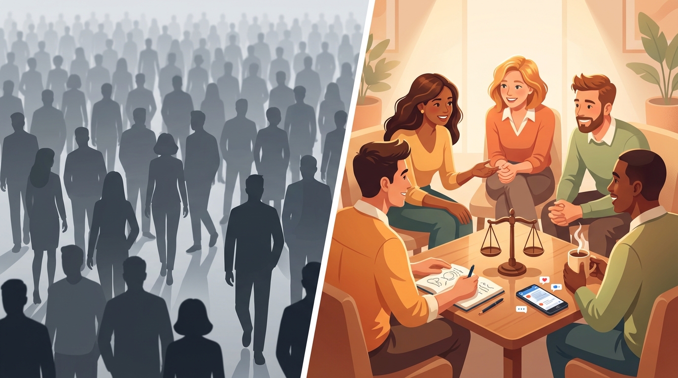 authentic marketing over follower count visual