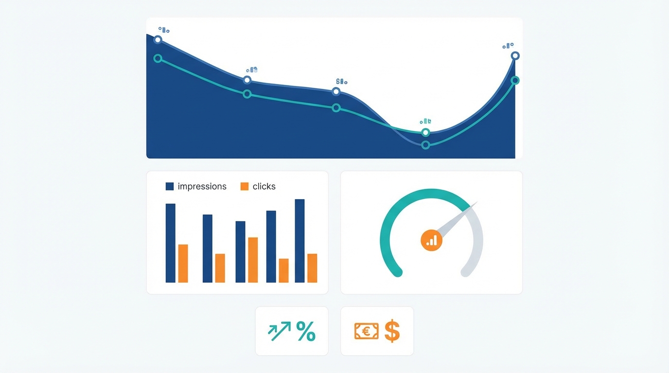 Digital marketing dashboard analysis
