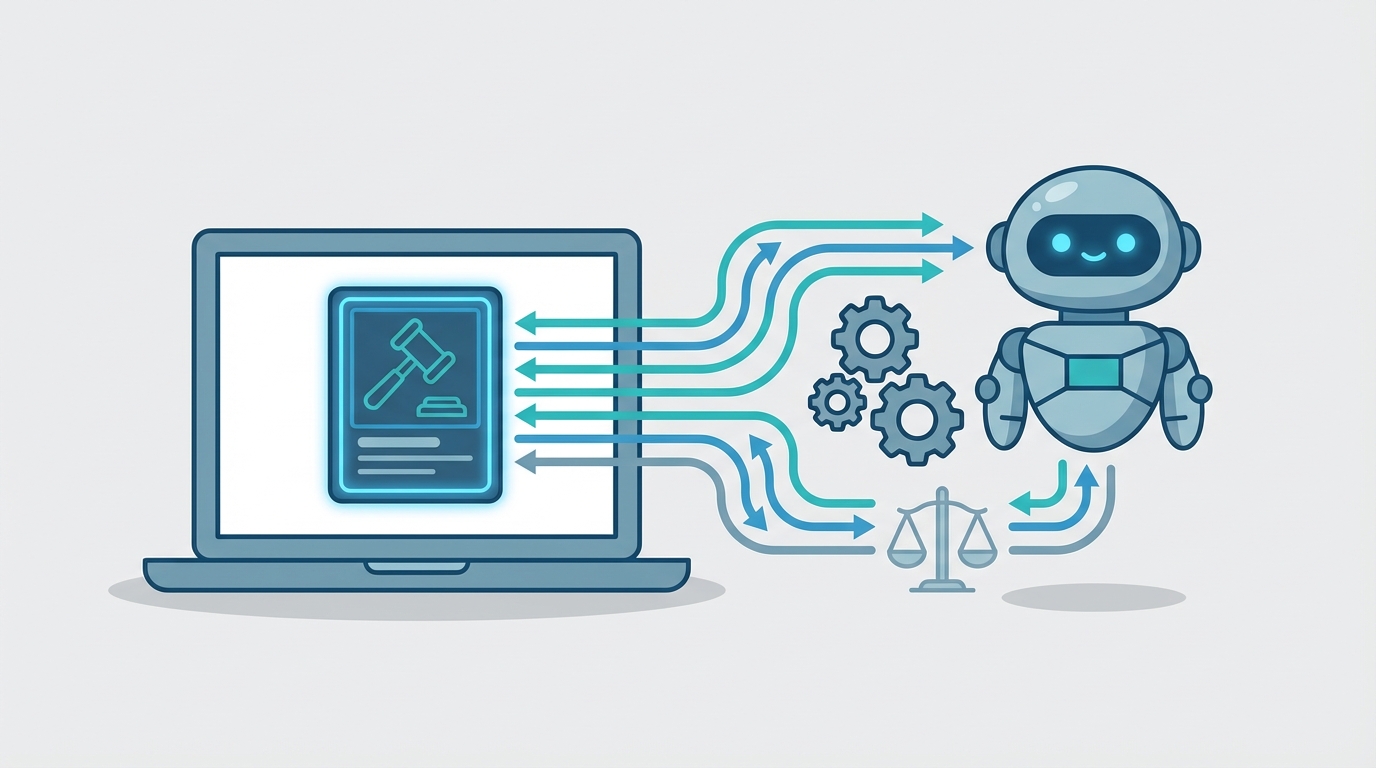 PPC automation illustration for law firms