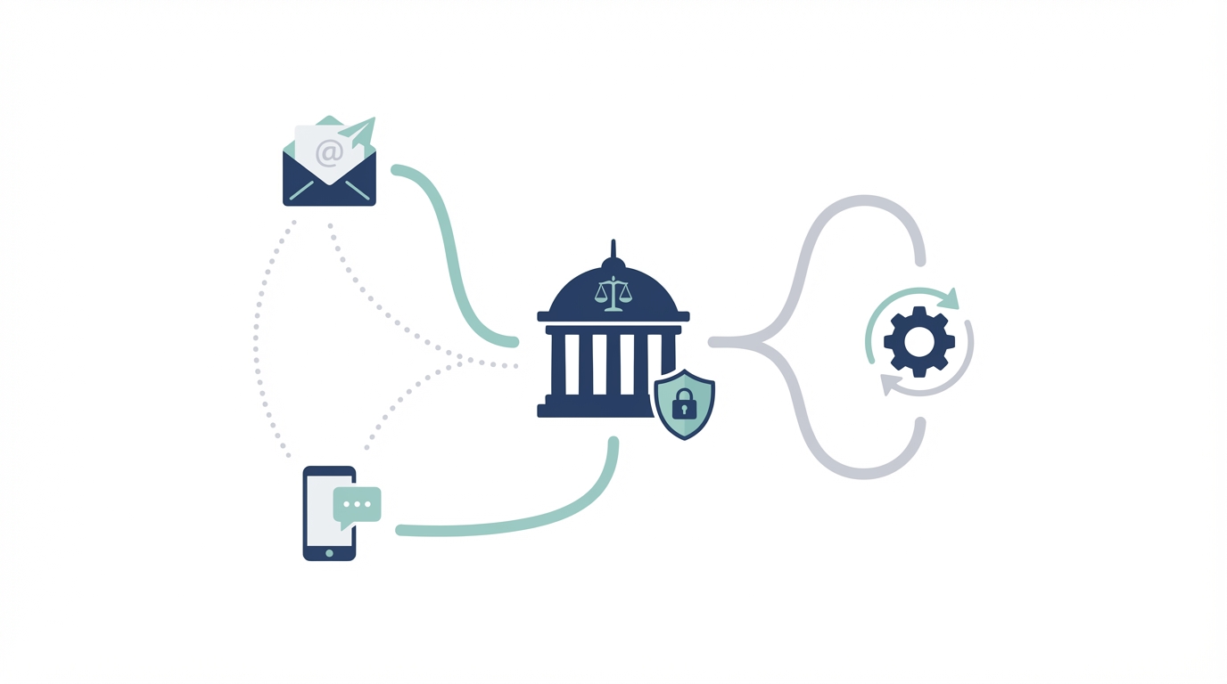 Omnichannel opt-in flows for law firms