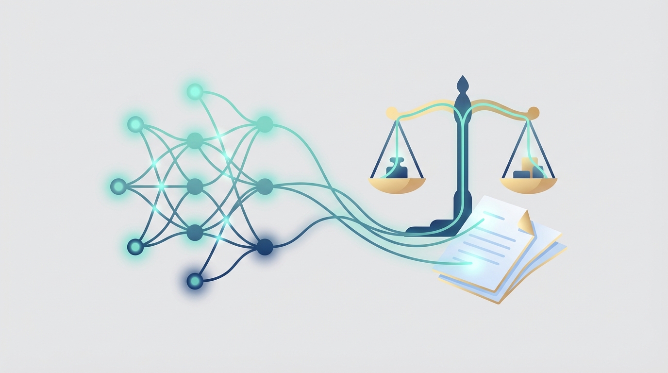AI neural network merging with scales and documents