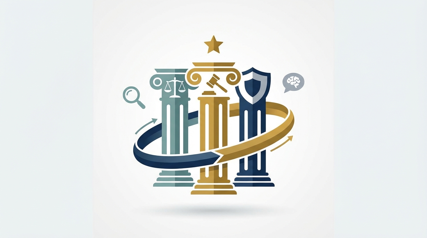 Brand optimization illustration for law firms