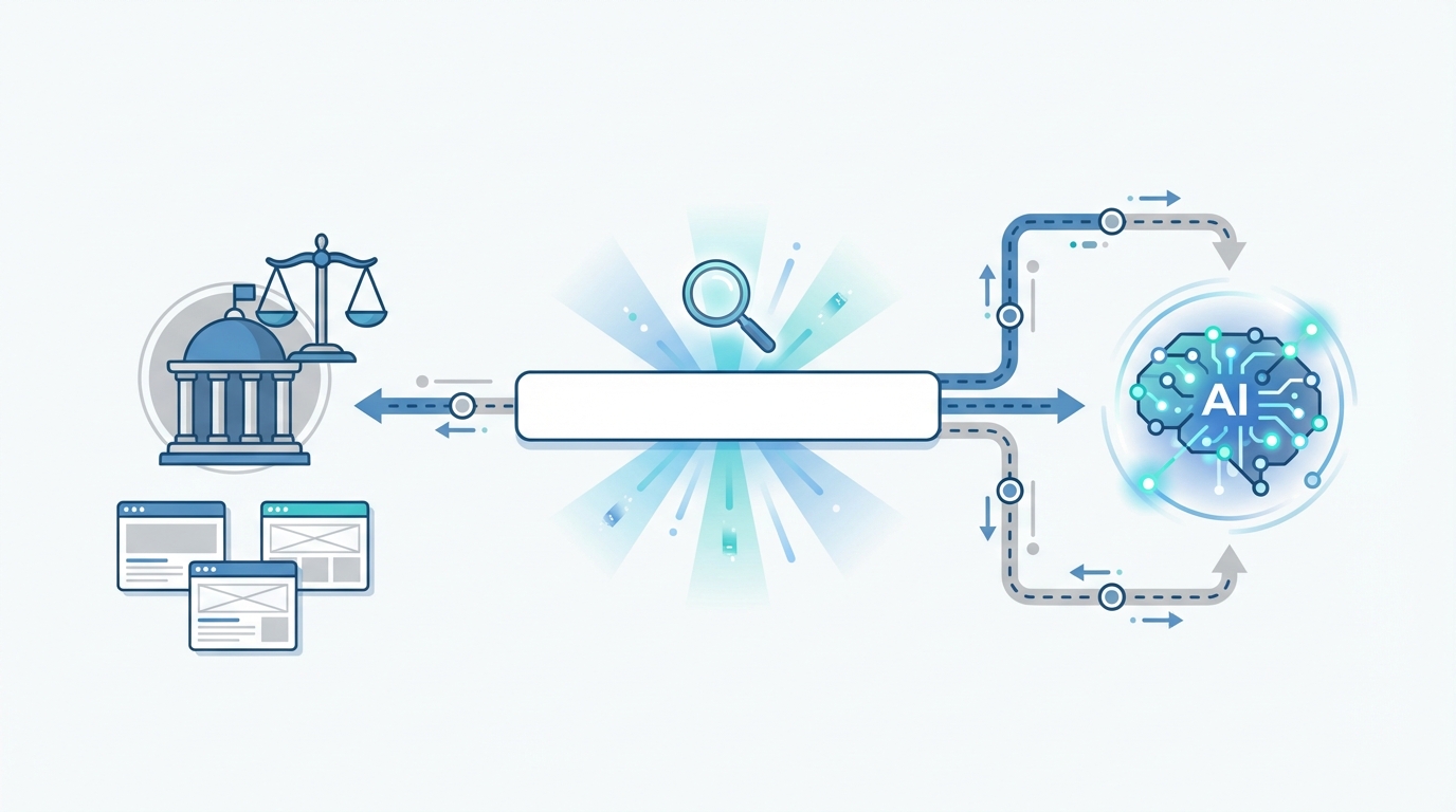 AI driven search for law firms