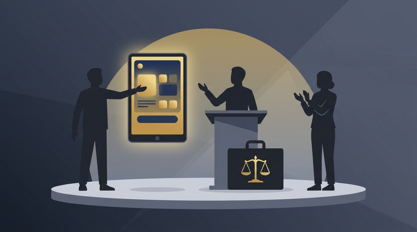 Celebrity endorsement silhouettes image