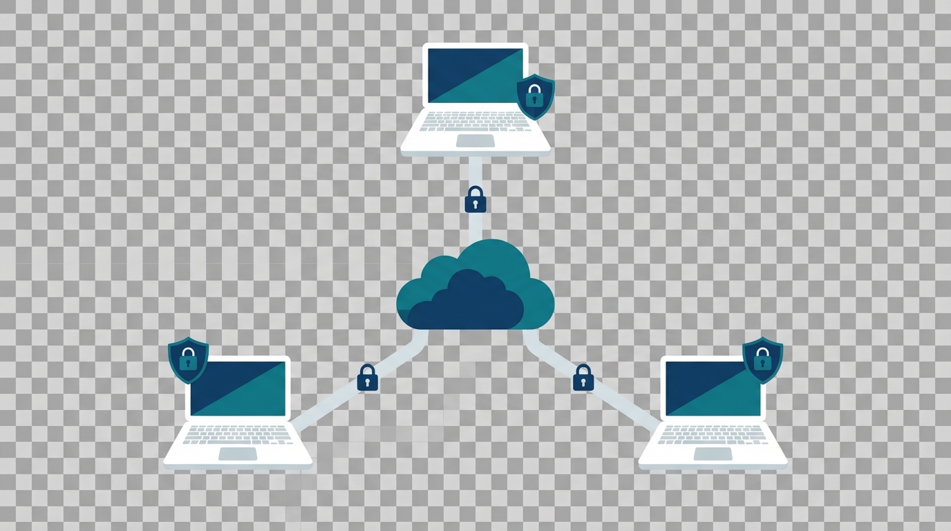 Secure remote work collaboration image