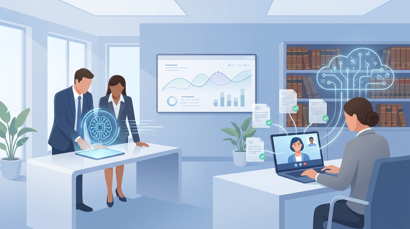 Legal technology transforming a law firm workspace