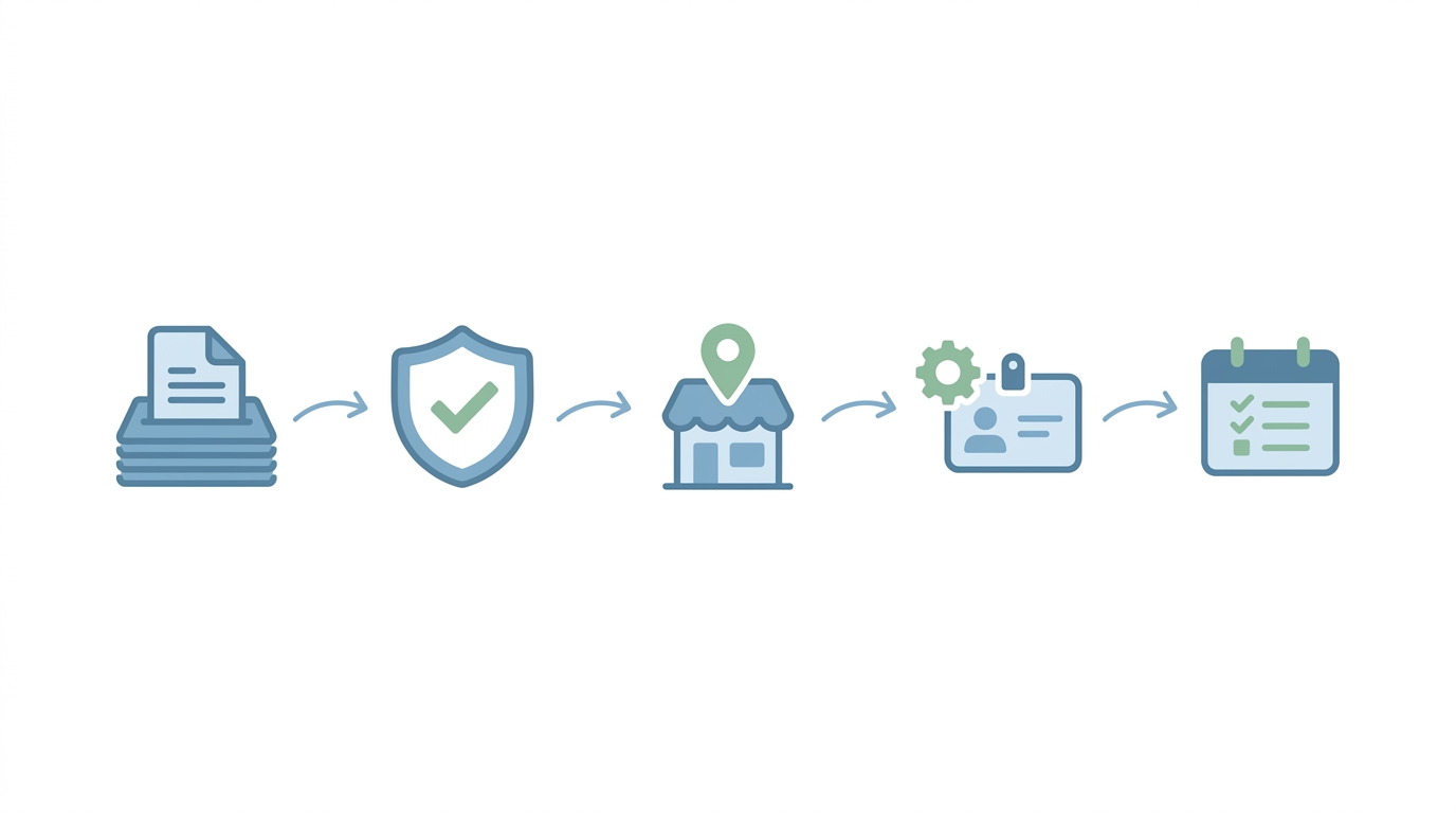 LLC formation icons