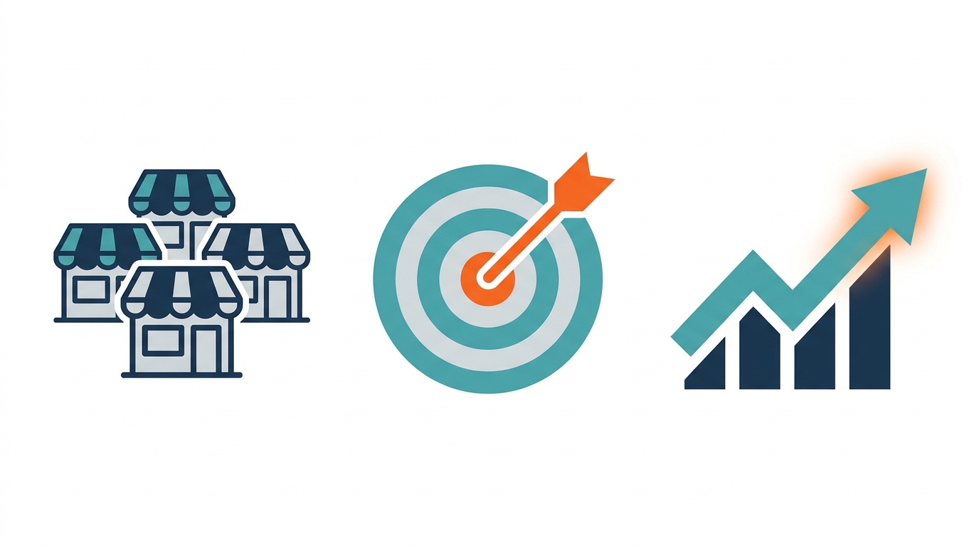 Niche marketing impact illustration