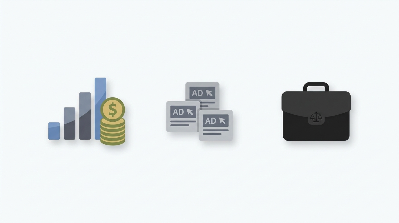 Small business financial management illustration for law firms